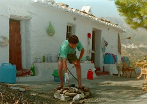 I made this oven from stones. One of the first things I cooked in it was chicken stuffed with peaches. It was out of this world but I've never been able to replicate it in any other oven...